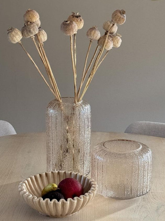 Gaia Vaas Beige 29cm