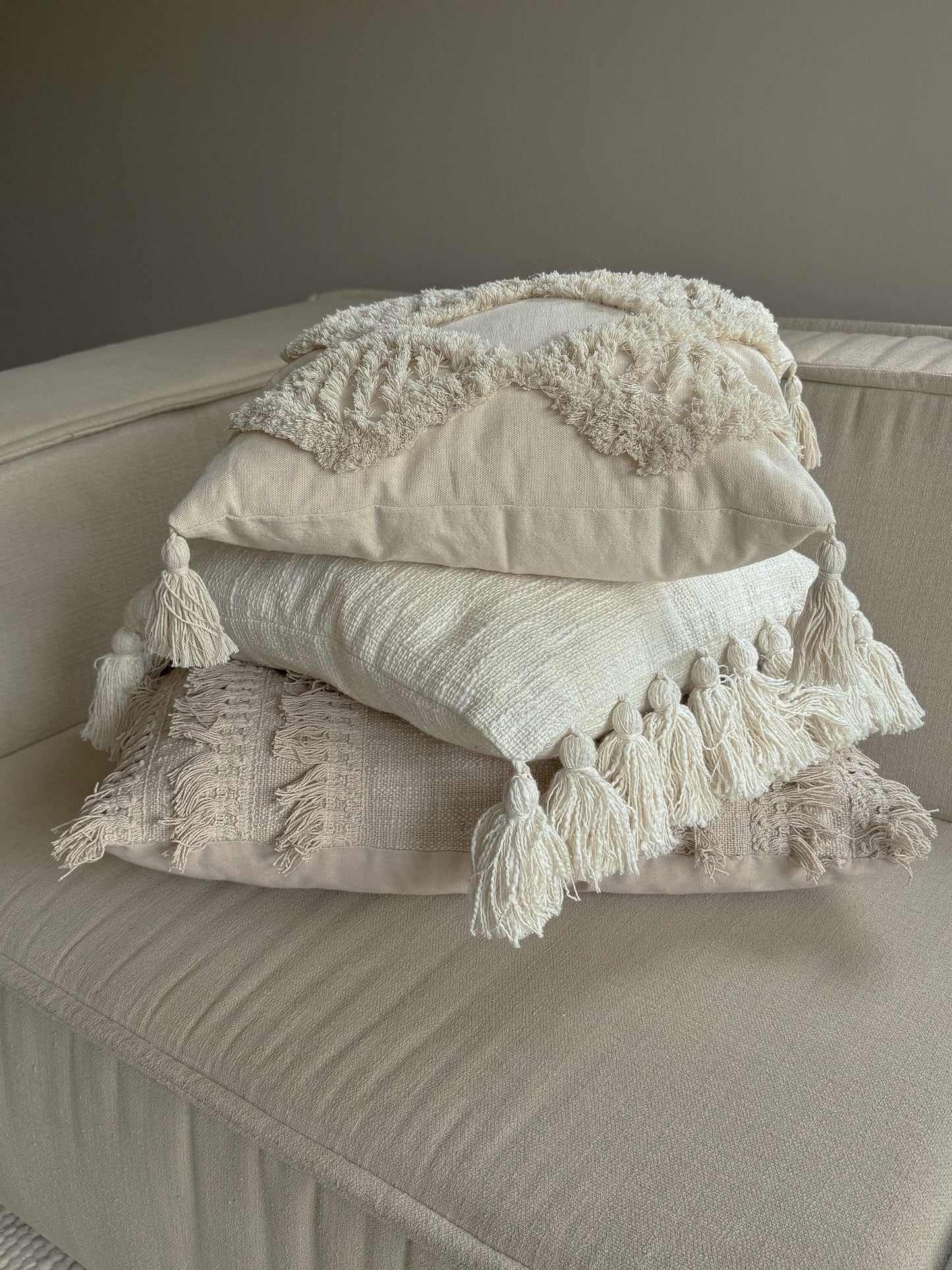 Sierkussen Deltoide zijaanzicht