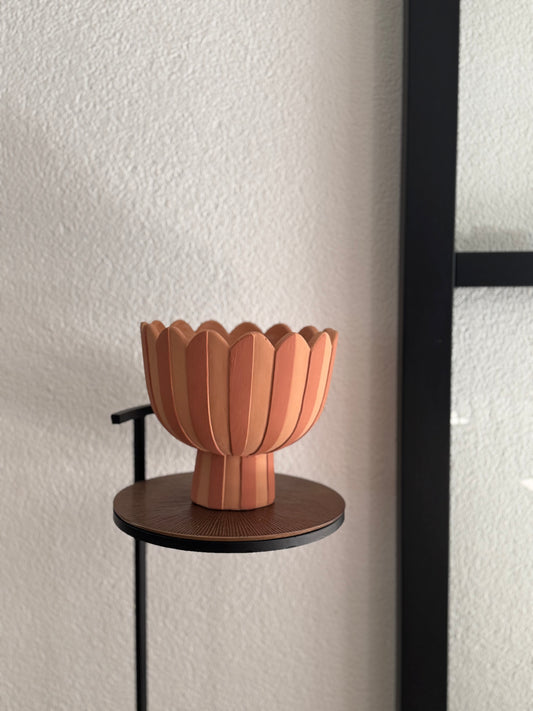 Bloempot Striped
